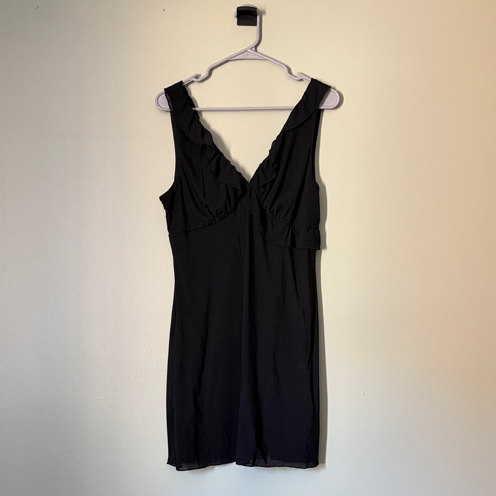 Elegant Black Midi Dress